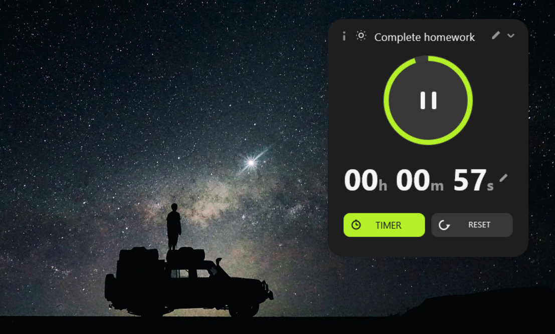 Dark Mode View